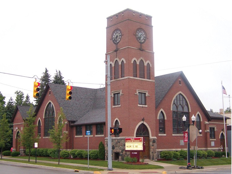 Yale United Methodist Church in Yale, MI